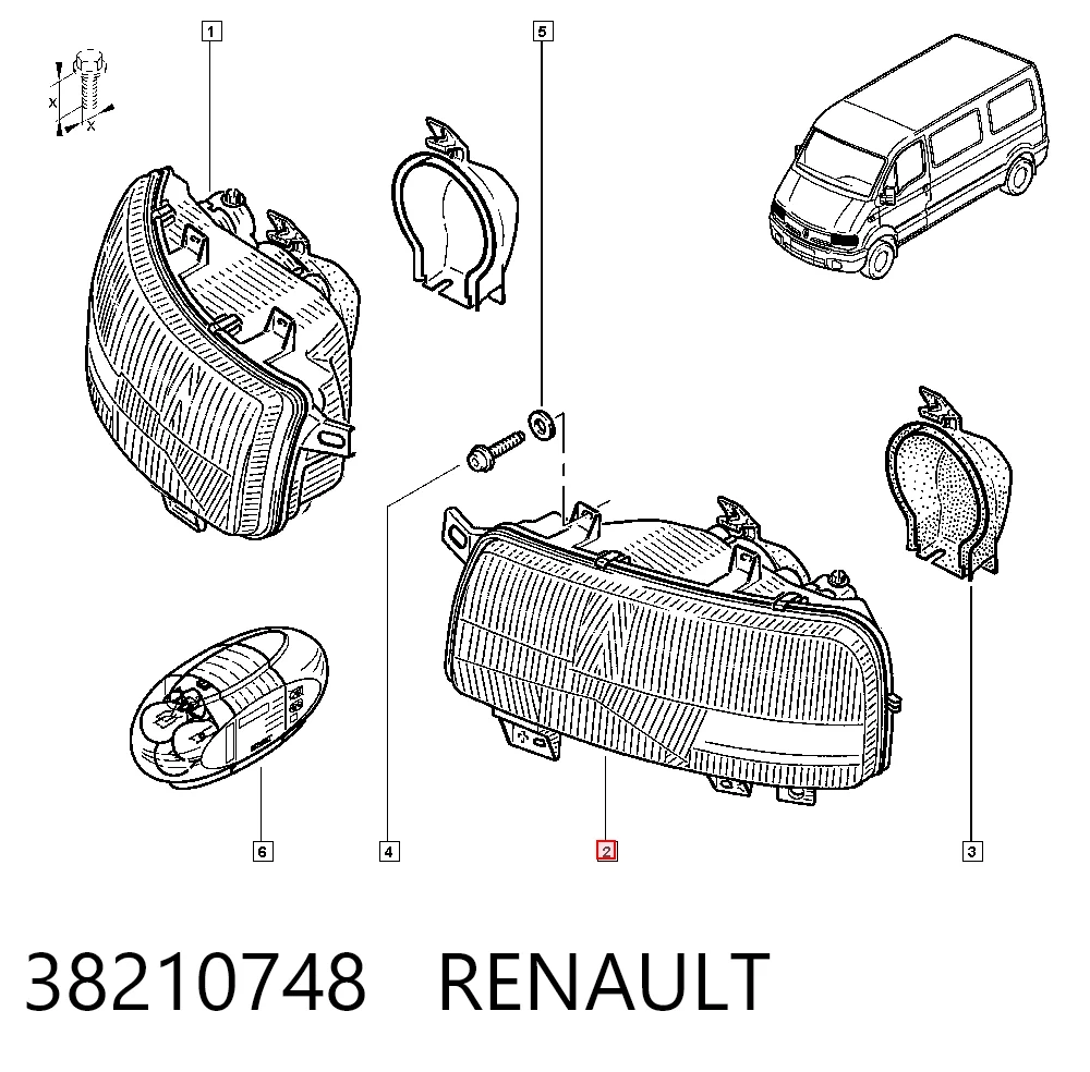 Фари TYC FP6065R7T ціна, від 56.79 USD