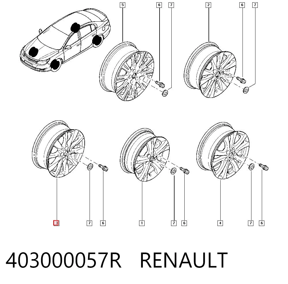 403000057R Renault (RVI)