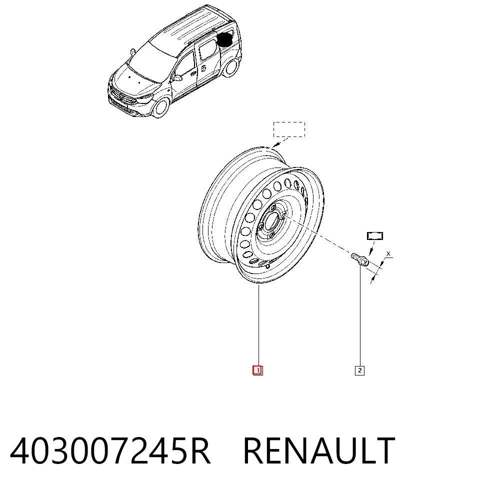 403007245R Renault (RVI)