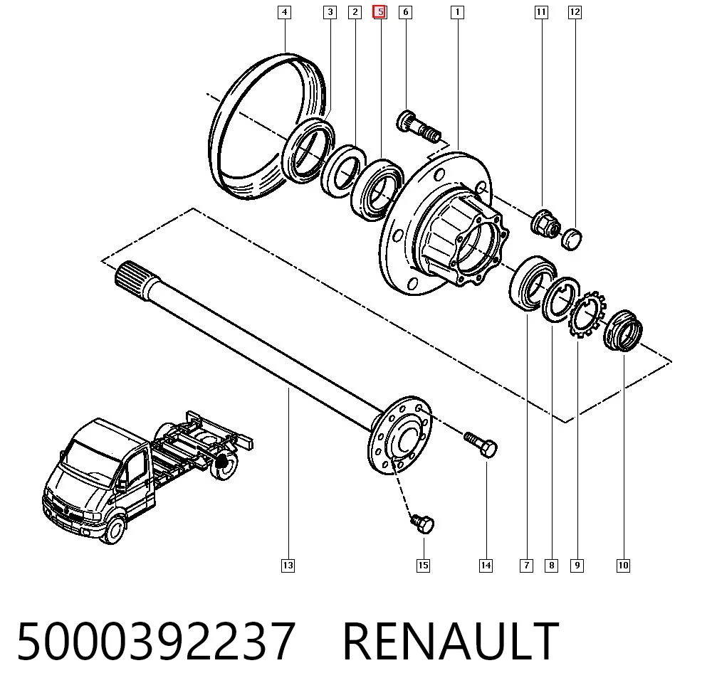 Підшипник маточини задньої Ruville 221627 ціна, від 19.34 USD