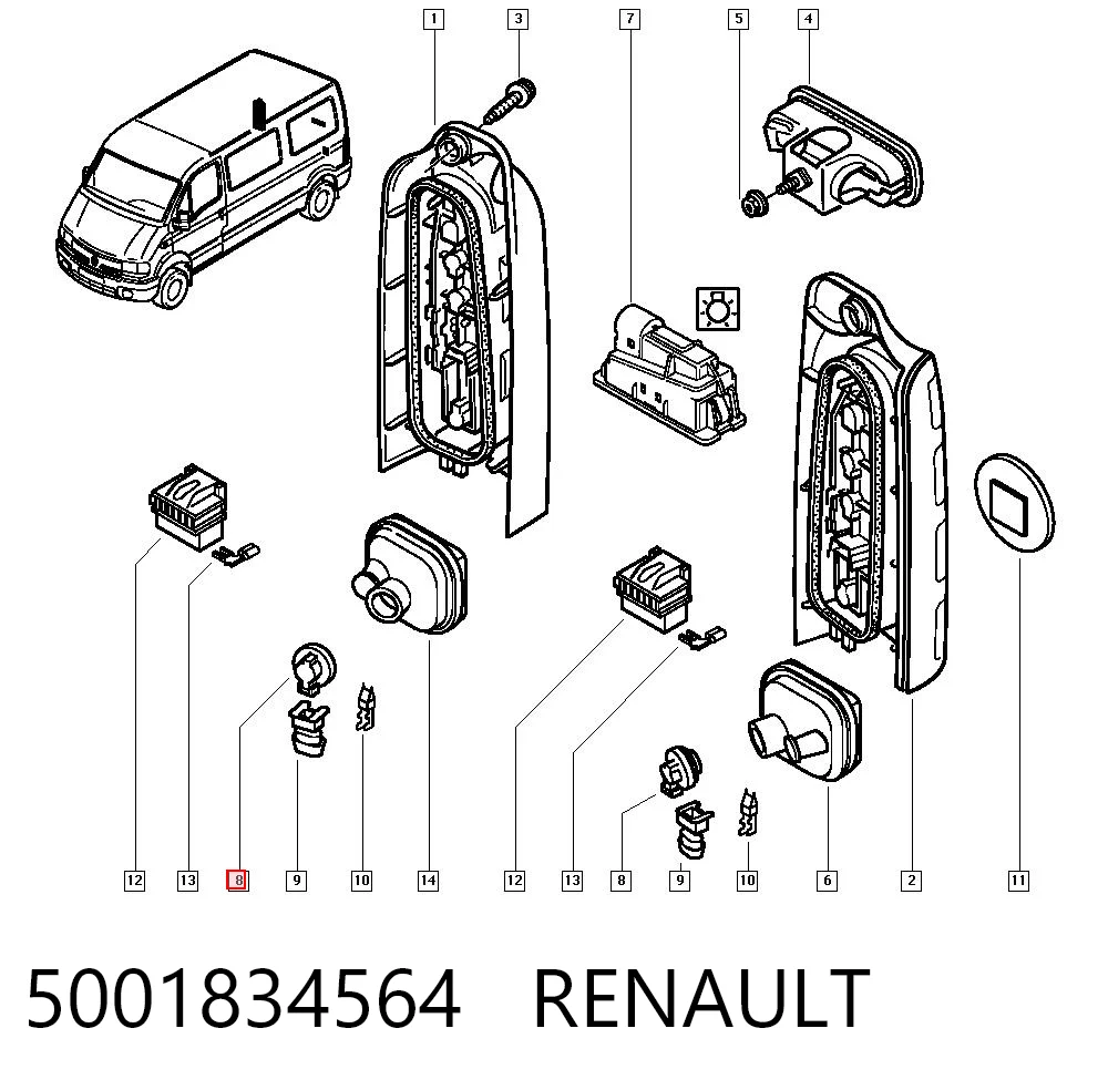 5001834564 Renault (RVI) 