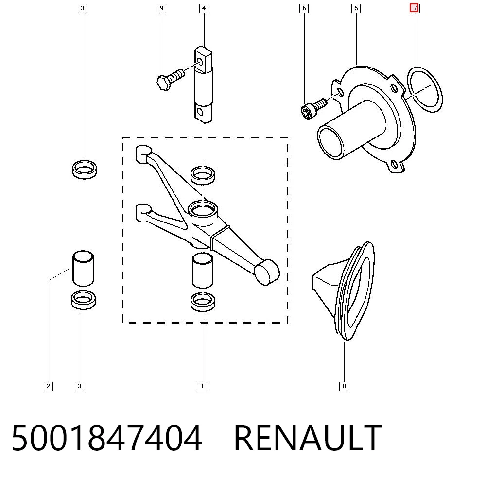 Сальник АКПП/КПП, вхідного/первинного валу Fiat/Alfa/Lancia 8870829 ціна, від 10.33 USD