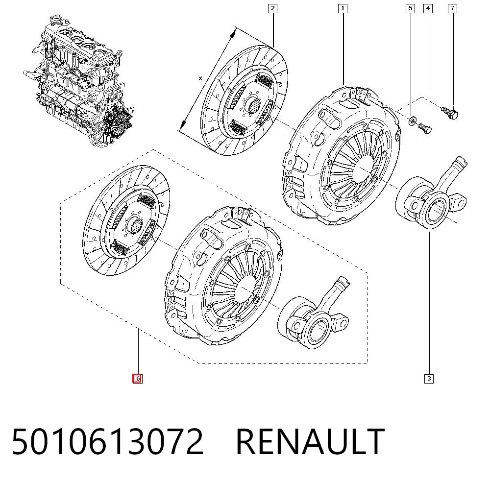 5010613072 Renault (RVI)