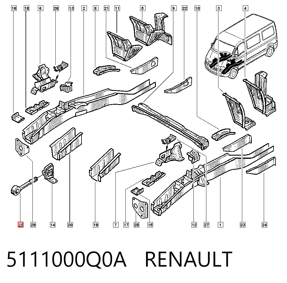 Буксирувальний гак GP8200592052 GP