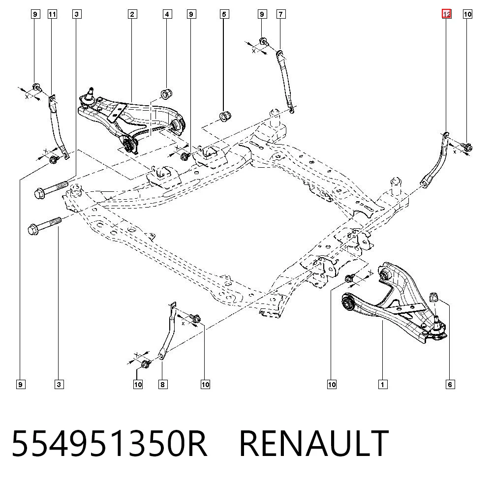 554951350R Renault (RVI)