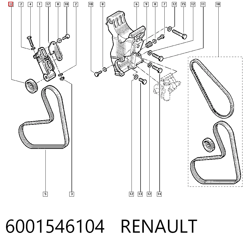 Купити 331316170862 Magneti Marelli Ролик приводного ременя, паразитний