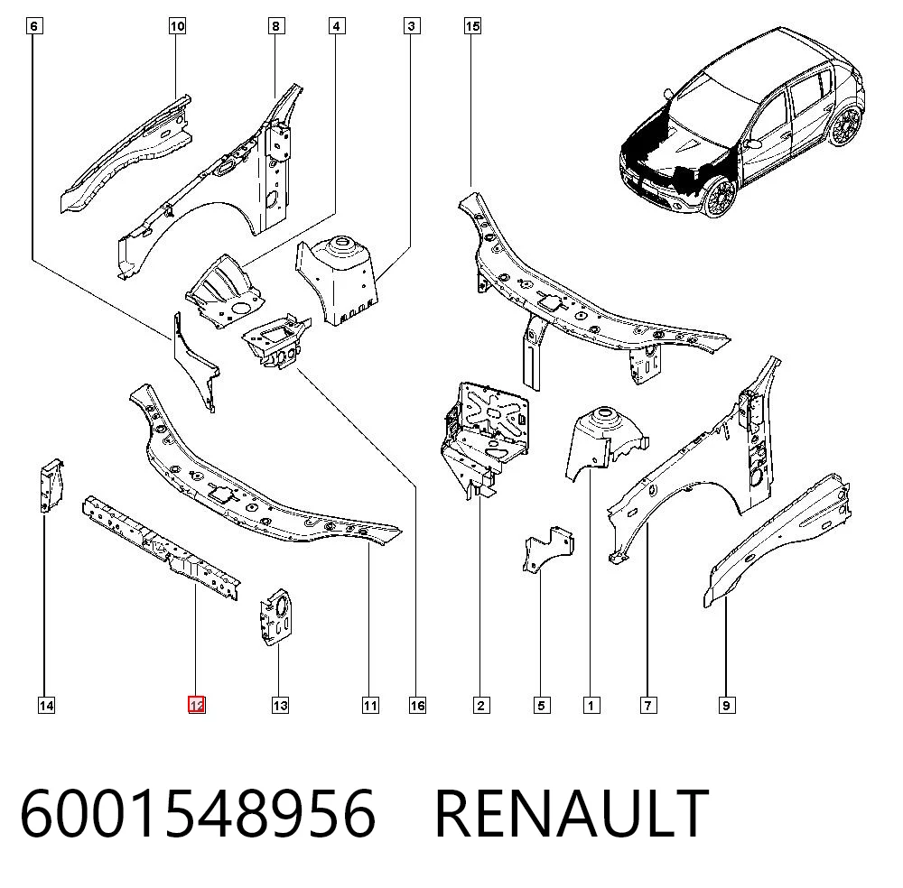 6001548956 Renault (RVI)