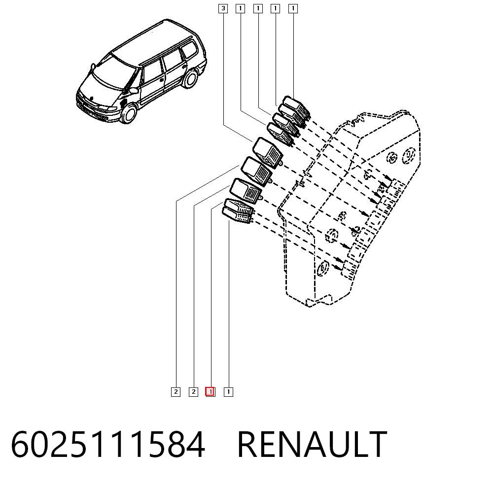 6025111584 Renault (RVI)