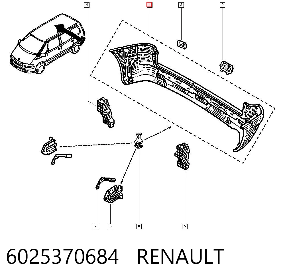 6025370684 Renault (RVI)