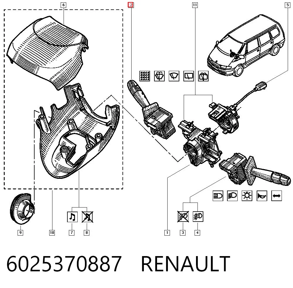 6025370887 Renault (RVI)