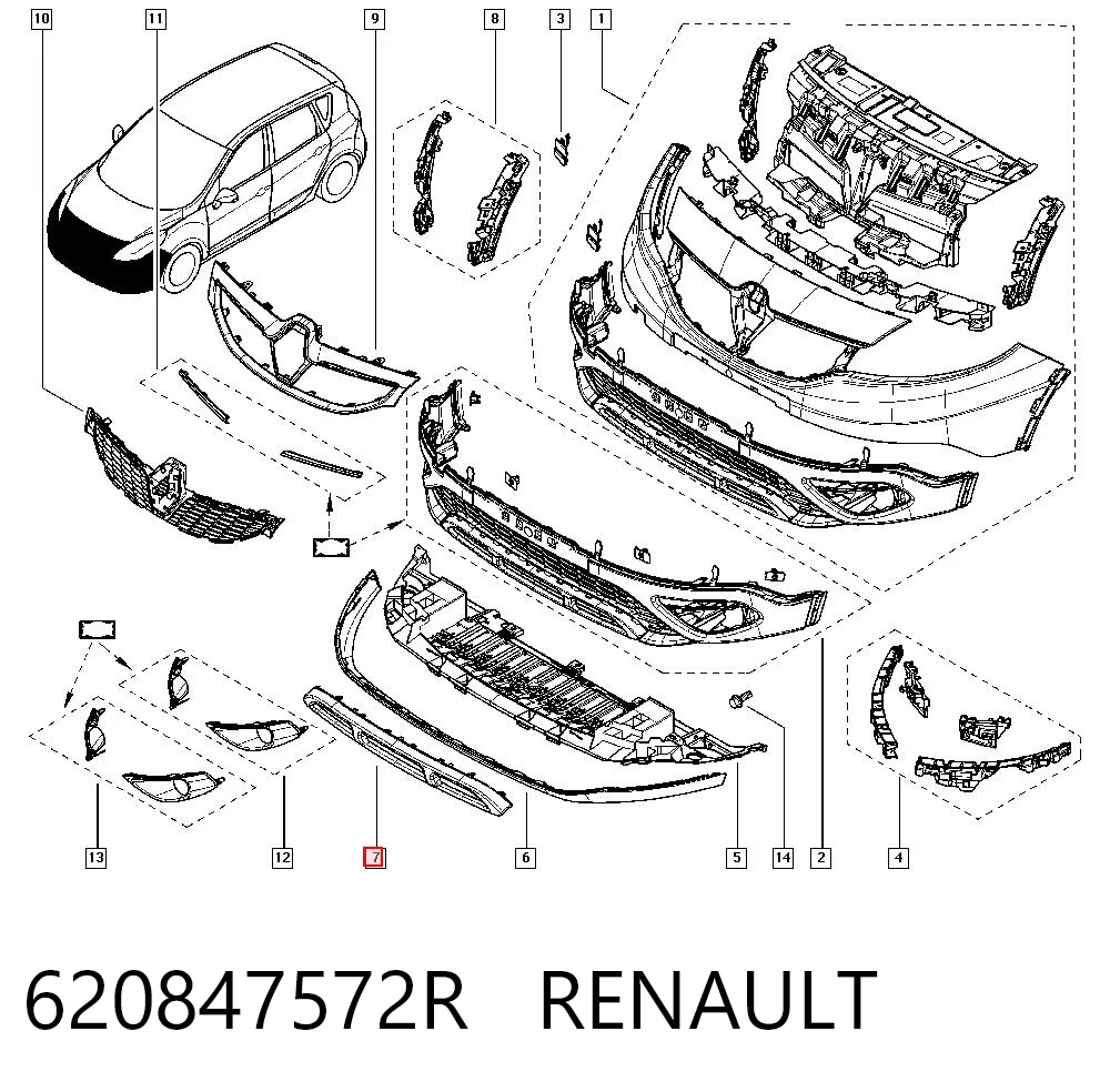 620847572R Renault (RVI)