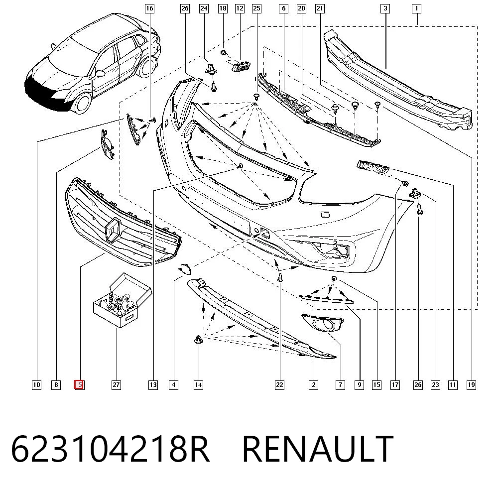 623104218R Renault (RVI)