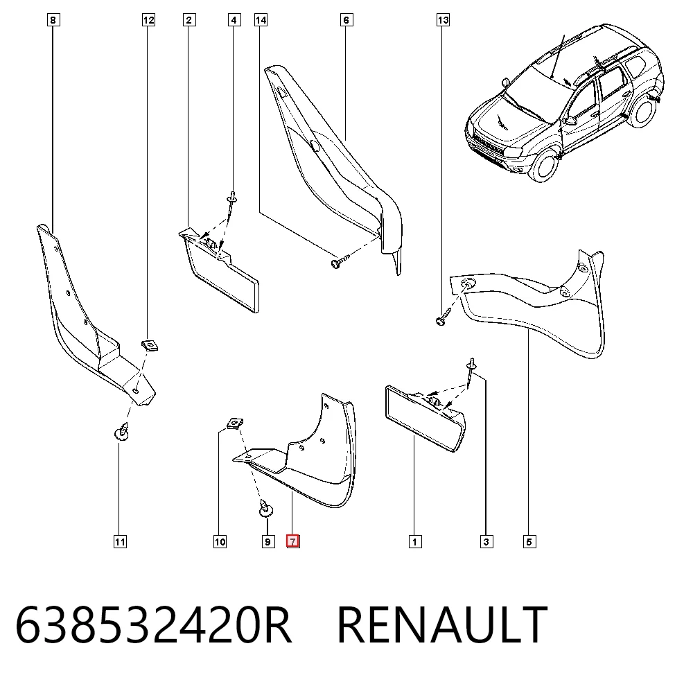 638532420R Renault (RVI)