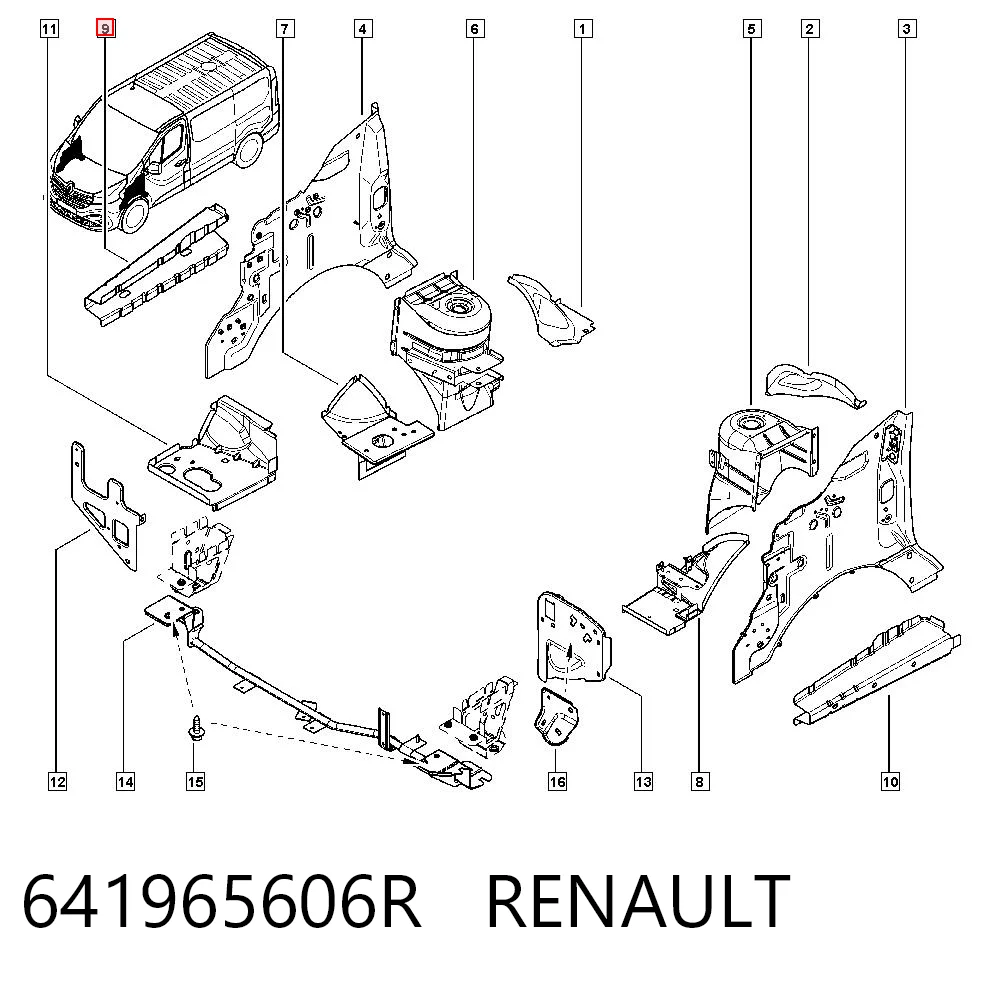 641965606R Renault (RVI)