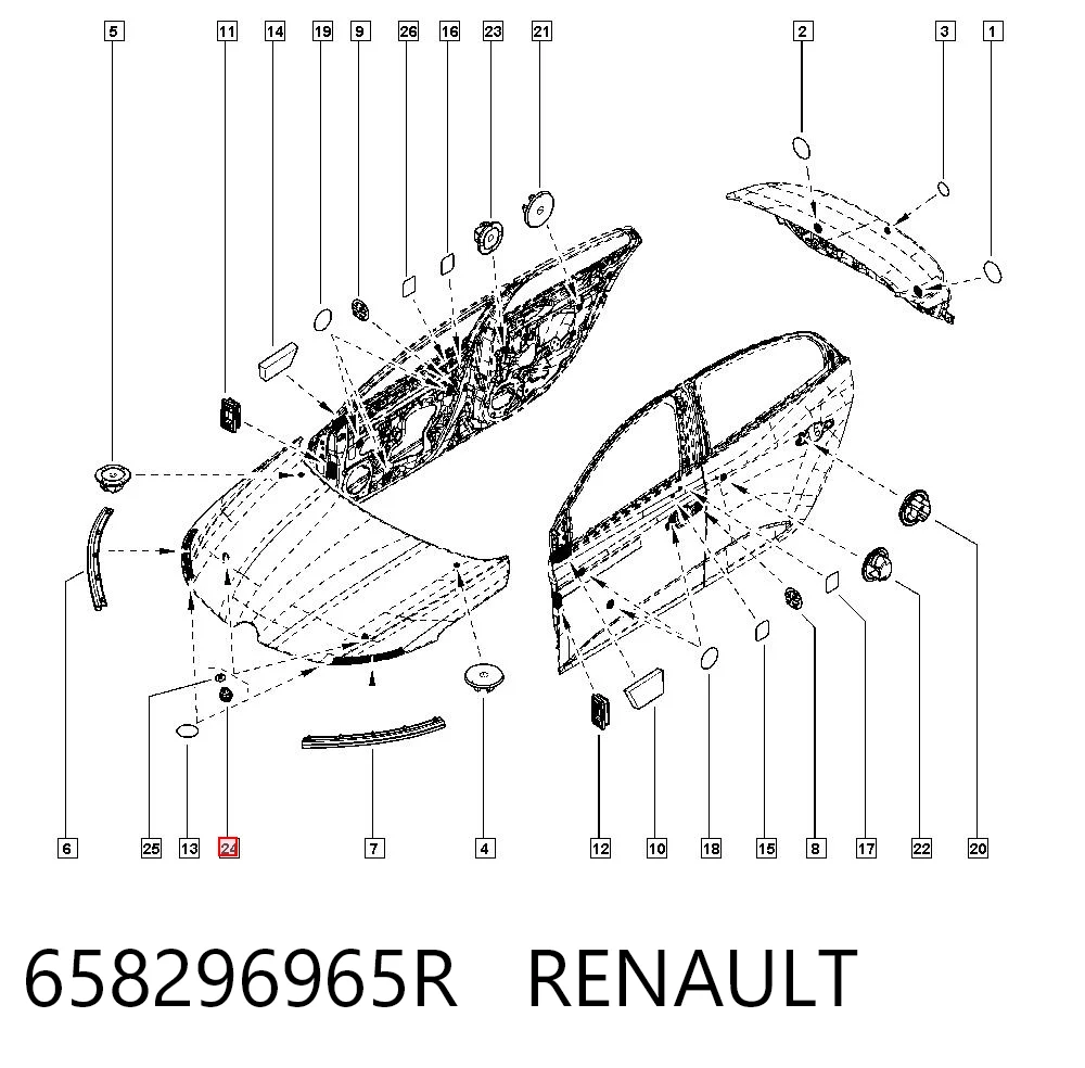 658296965R Renault (RVI) 