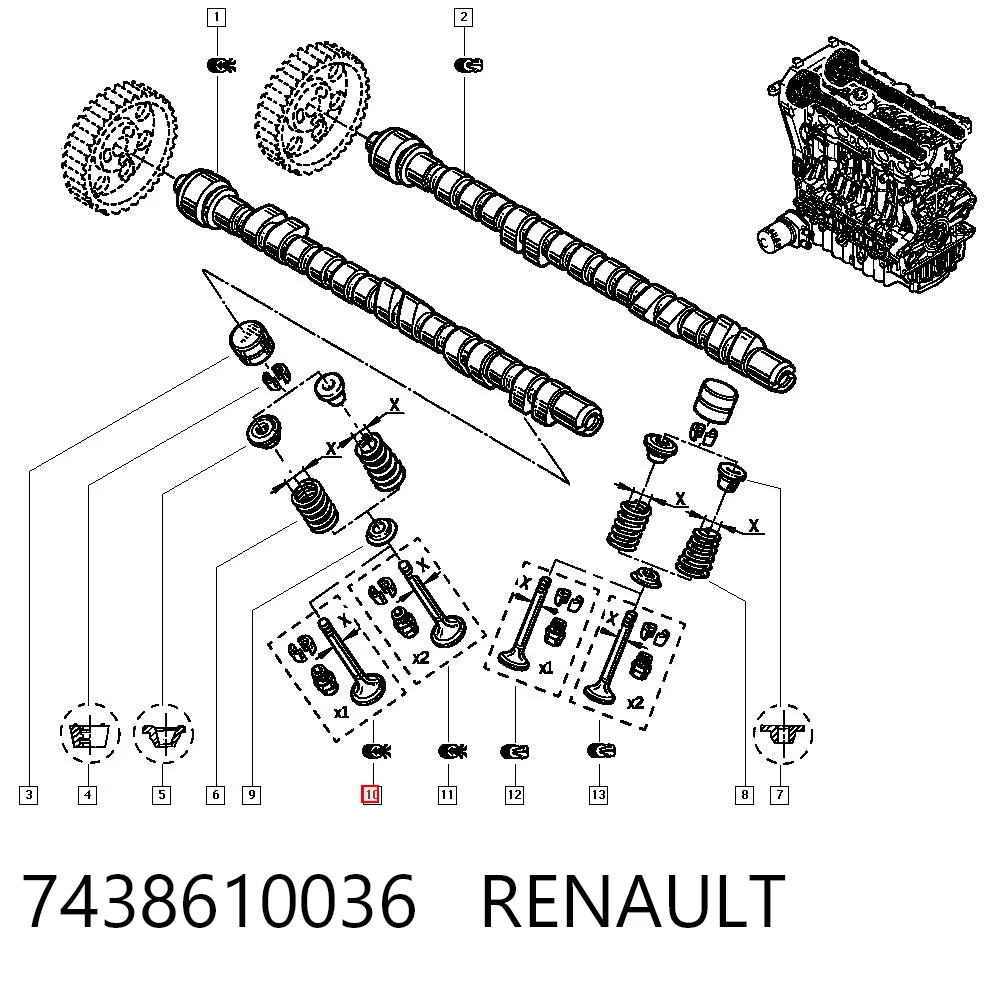 7438610036 Renault (RVI)