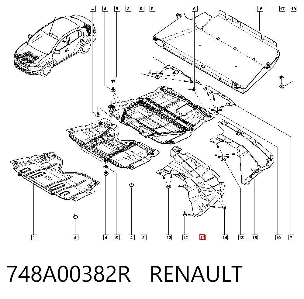 748A00382R Renault (RVI)