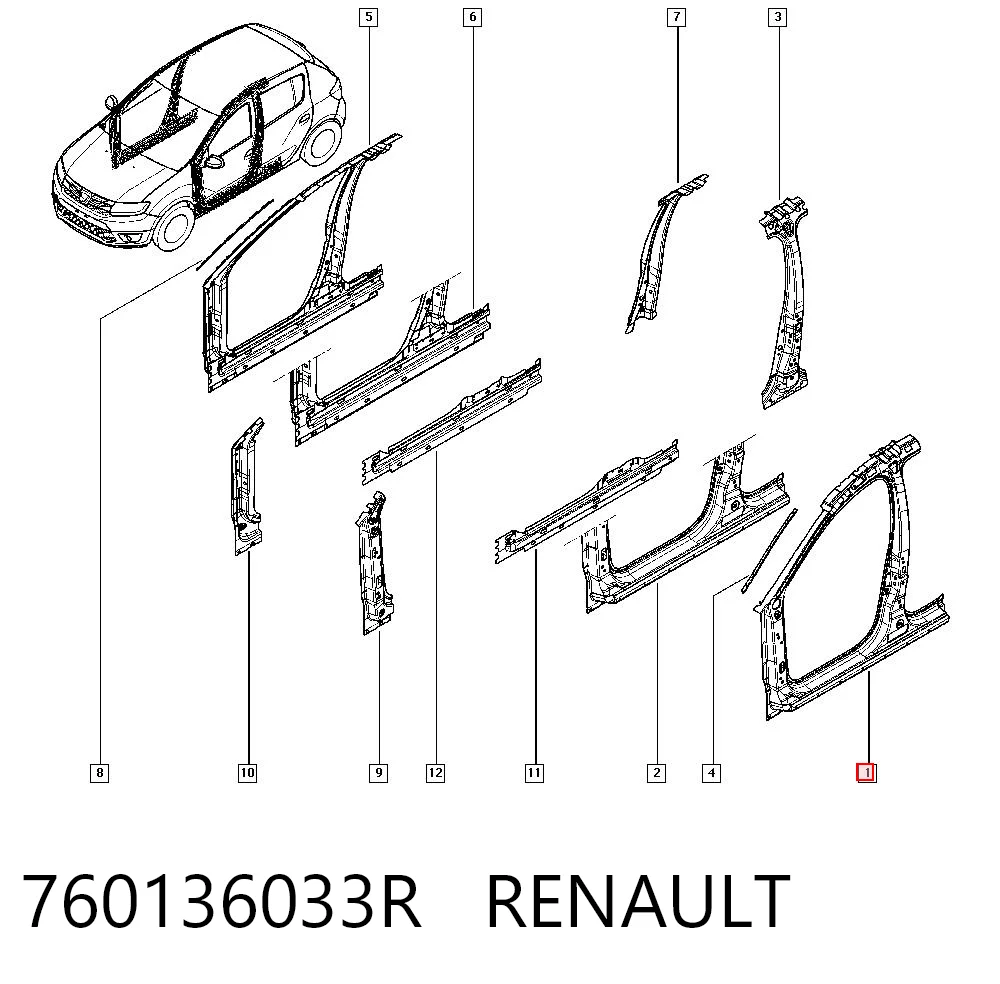 760136033R Renault (RVI)
