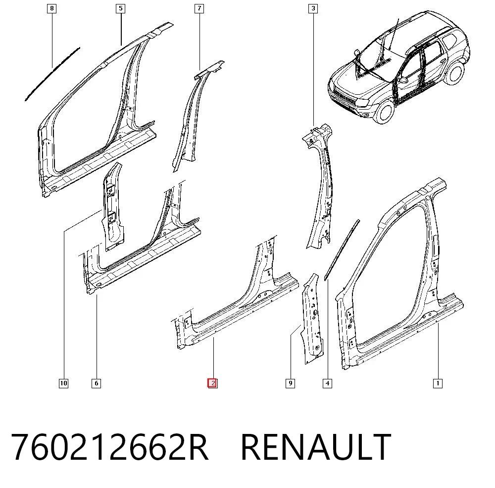 760212662R Renault (RVI)
