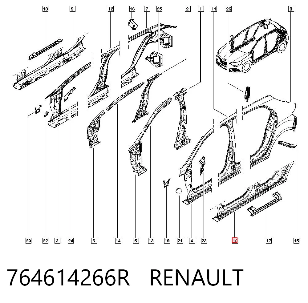 764614266R Renault (RVI)