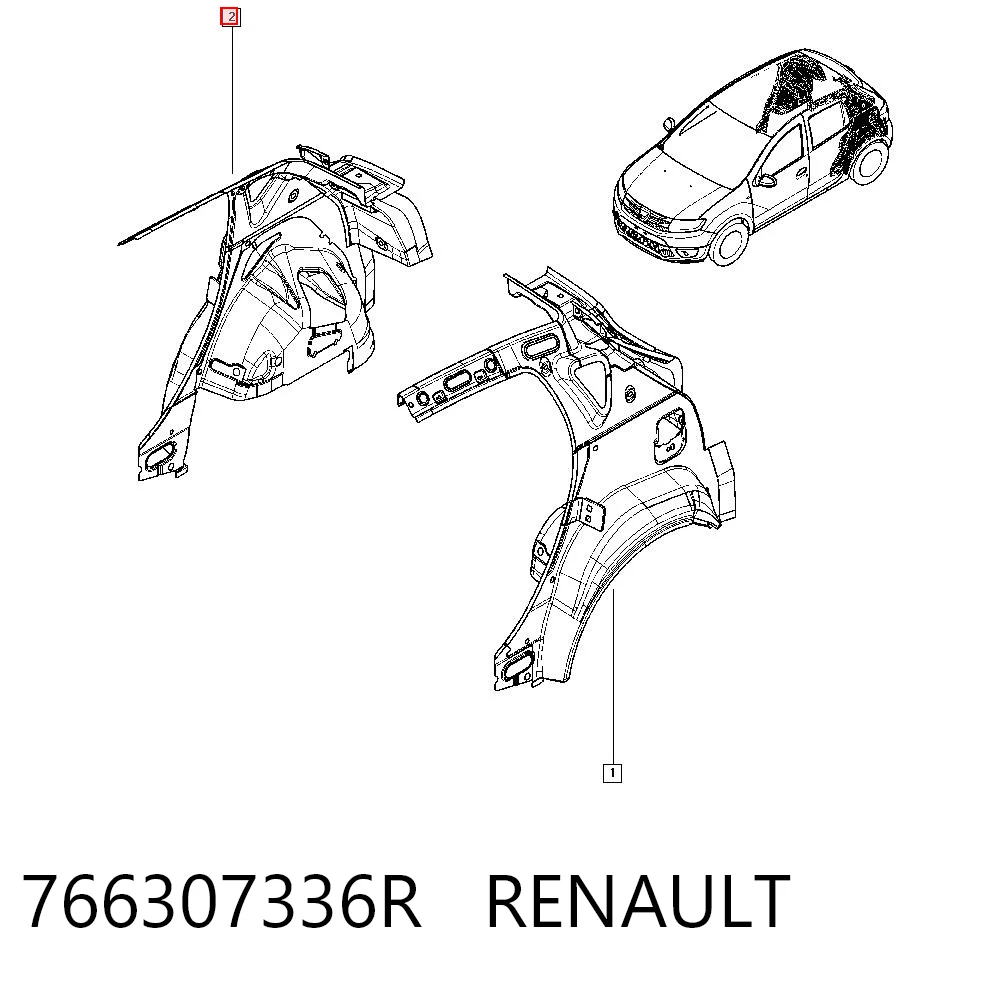 766307336R Renault (RVI)