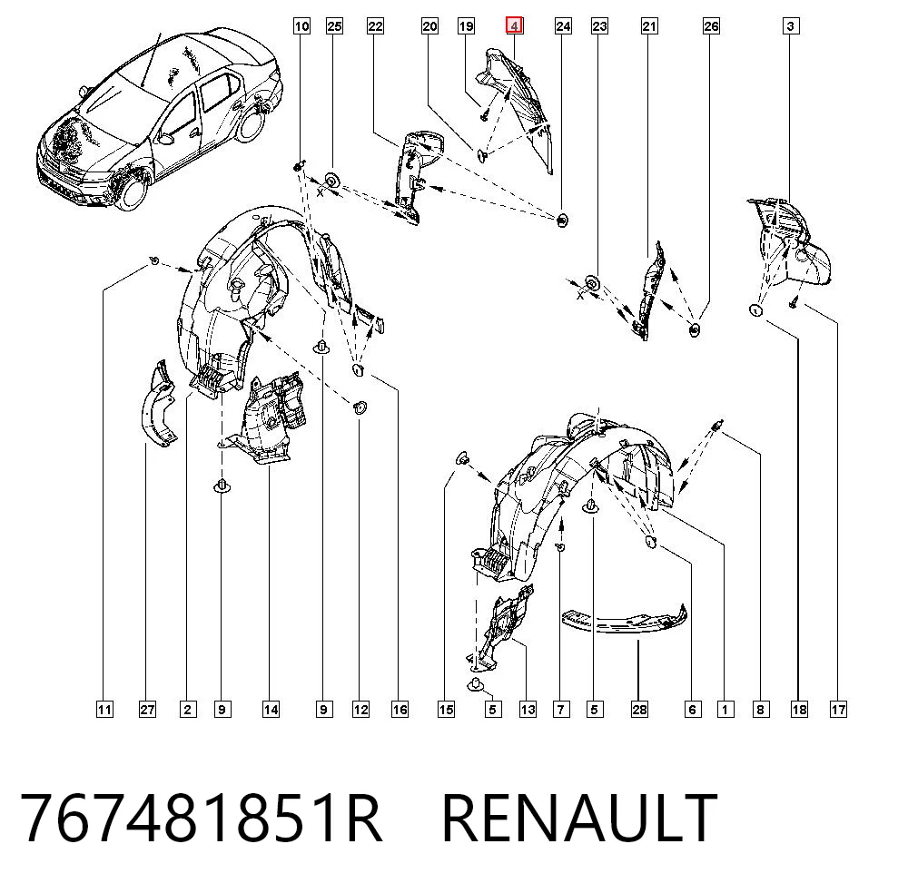 767481851R Renault (RVI)