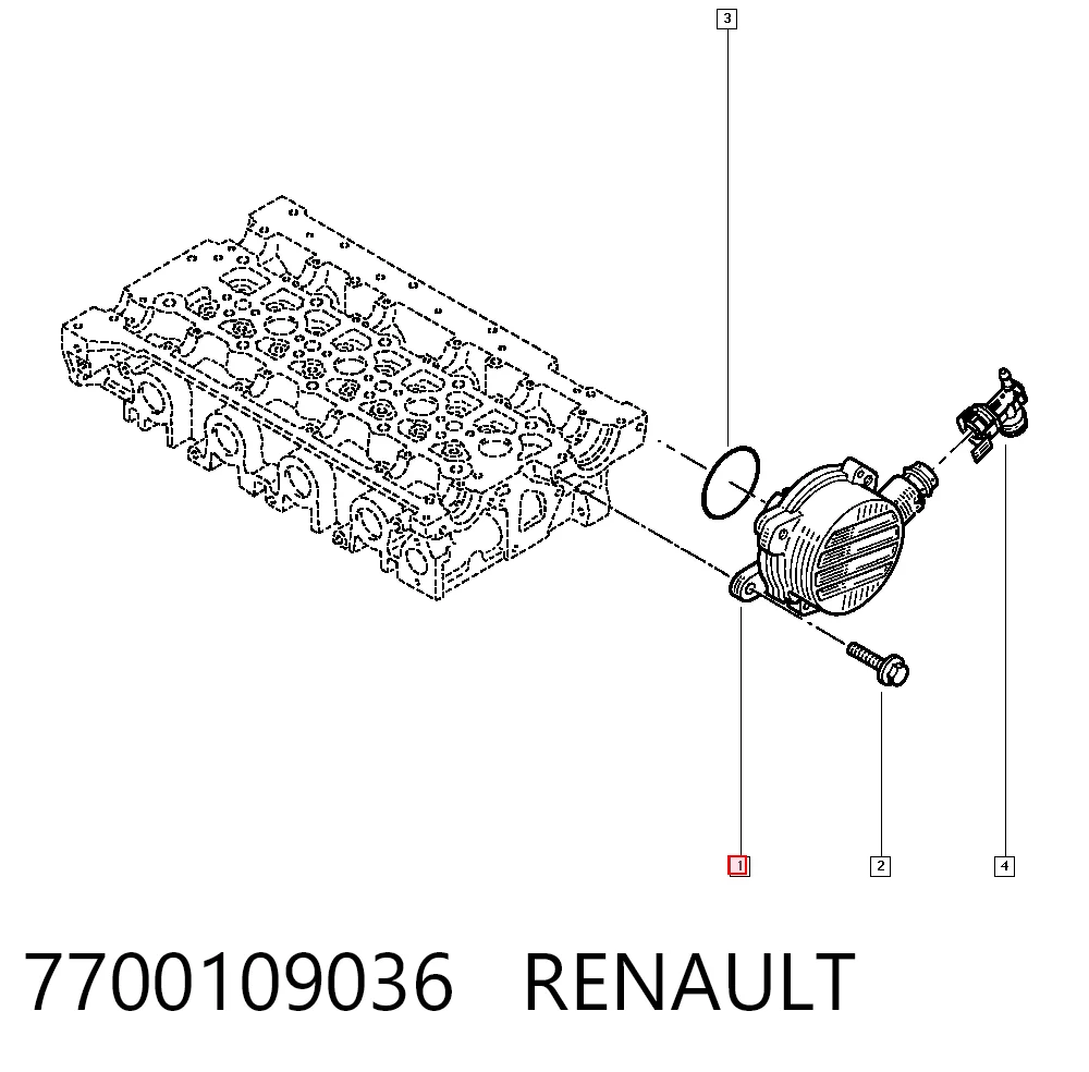 Насос вакуумний Opel 8200478188
