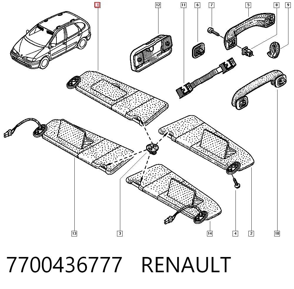 7700436777 Renault (RVI)