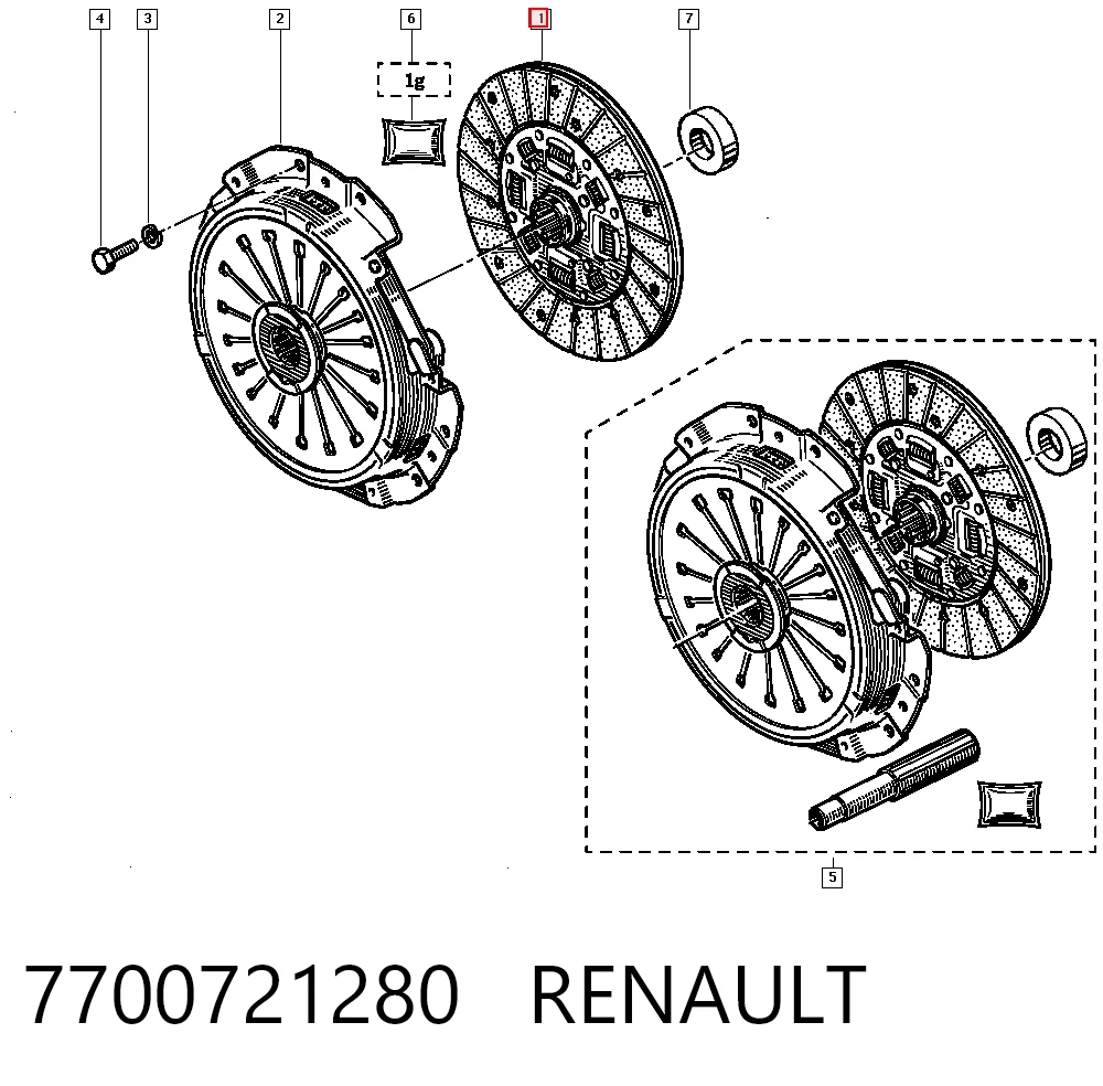 Купити 46467810 Fiat/Alfa/Lancia Диск зчеплення