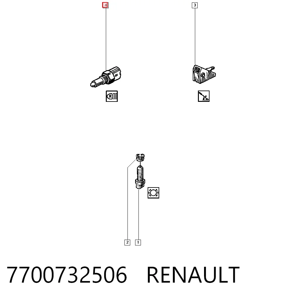 Купити Датчик заднього ходу Renault 11 5 dr BC37