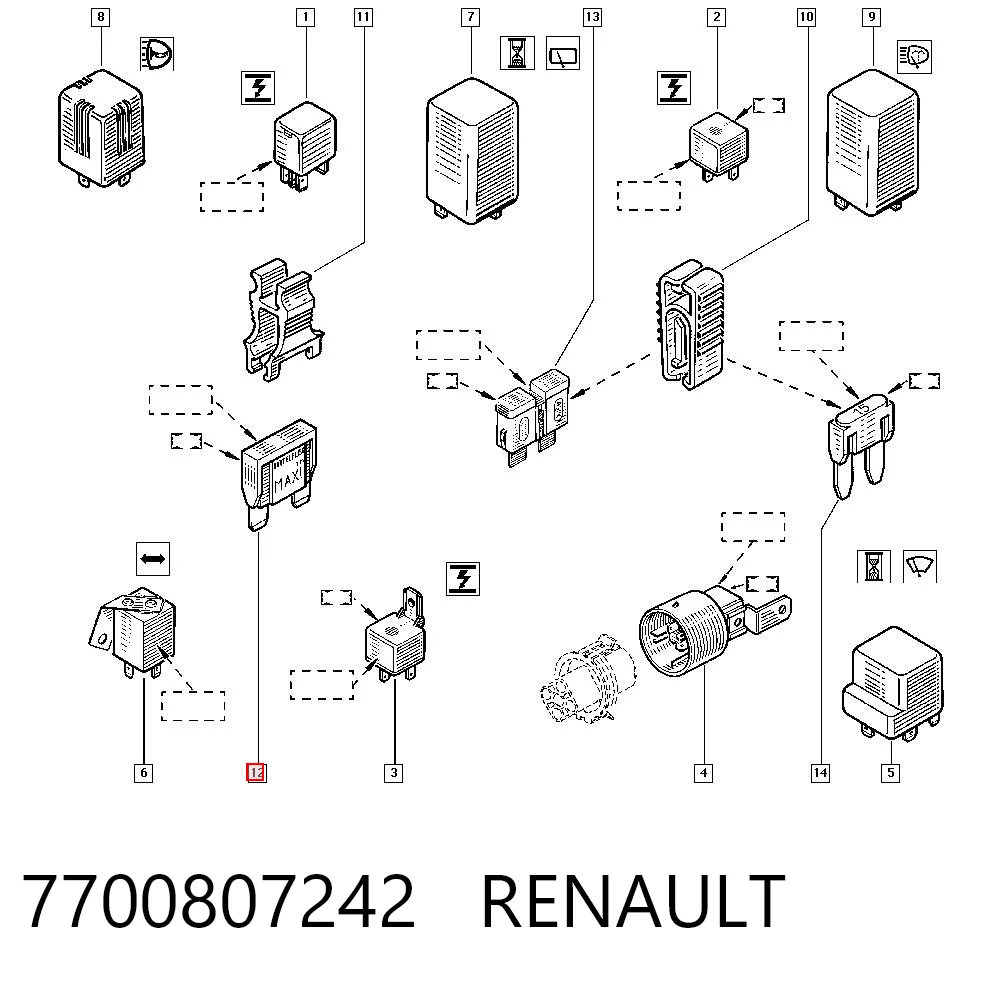 6914636 BMW Запобіжник