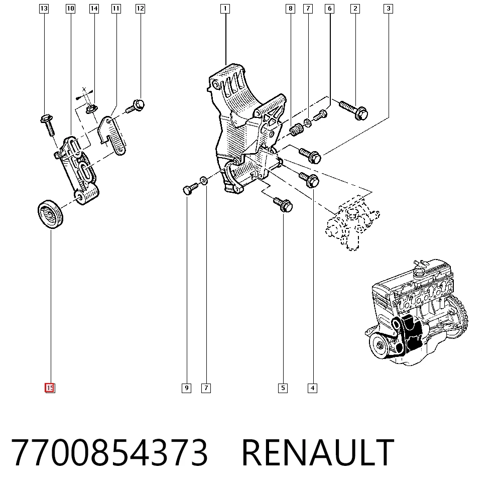 Ролик приводного ременя, паразитний 331316170862 Magneti Marelli
