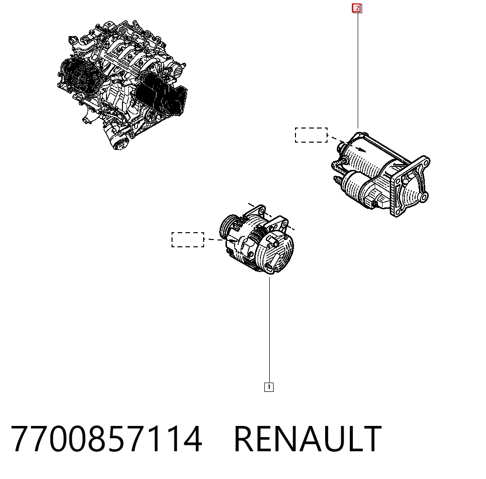 Стартер Peugeot Partner I мінівен (5F) (1996 - 2008) ціна, від 29.37 USD