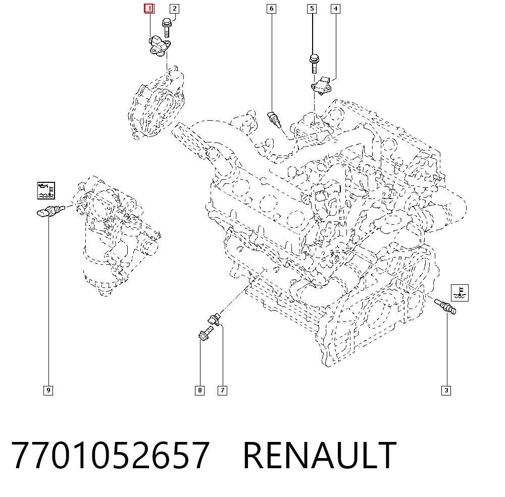 Купити 97160535 Peugeot/Citroen ДПРВ
