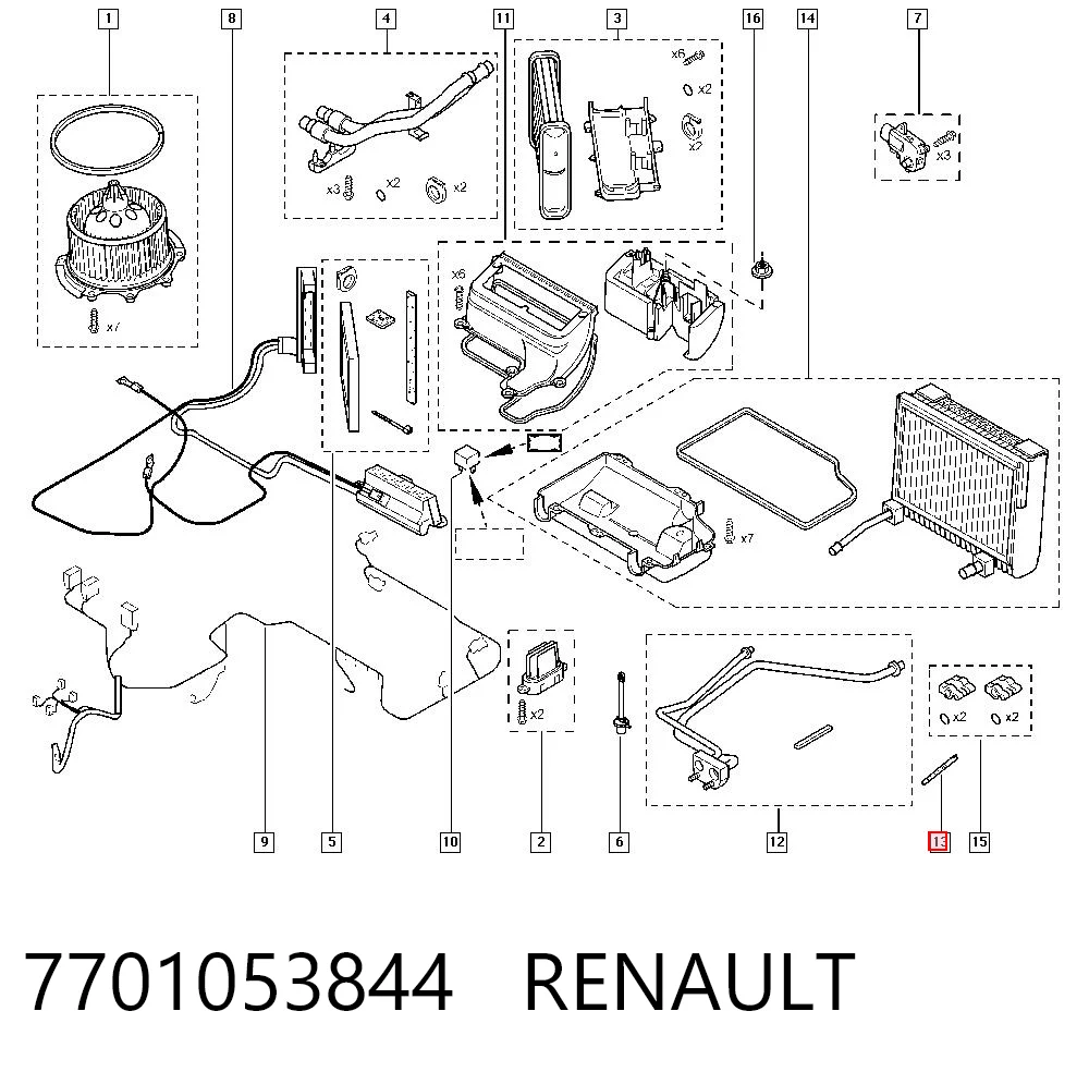 7701053844 Renault (RVI)