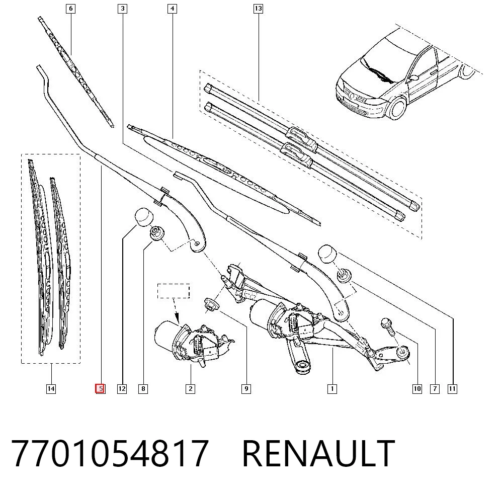 7701054817 Renault (RVI)