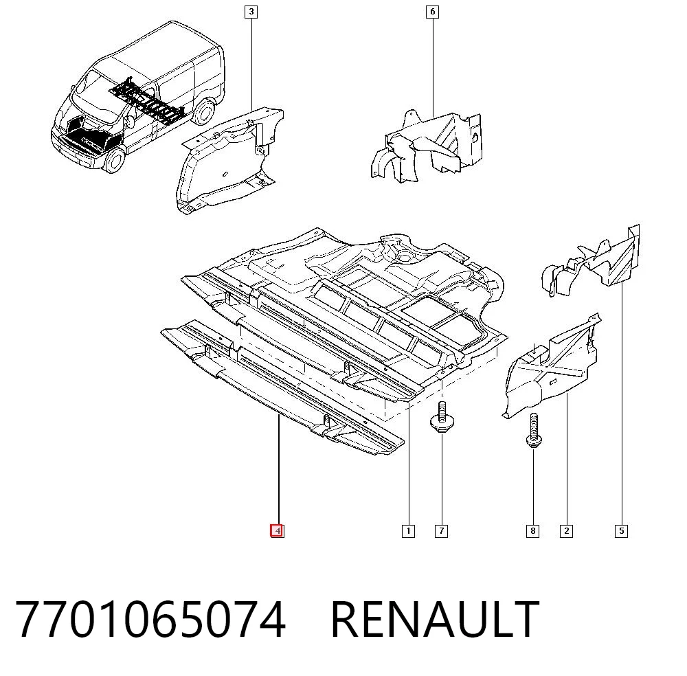 7701065074 Renault (RVI)