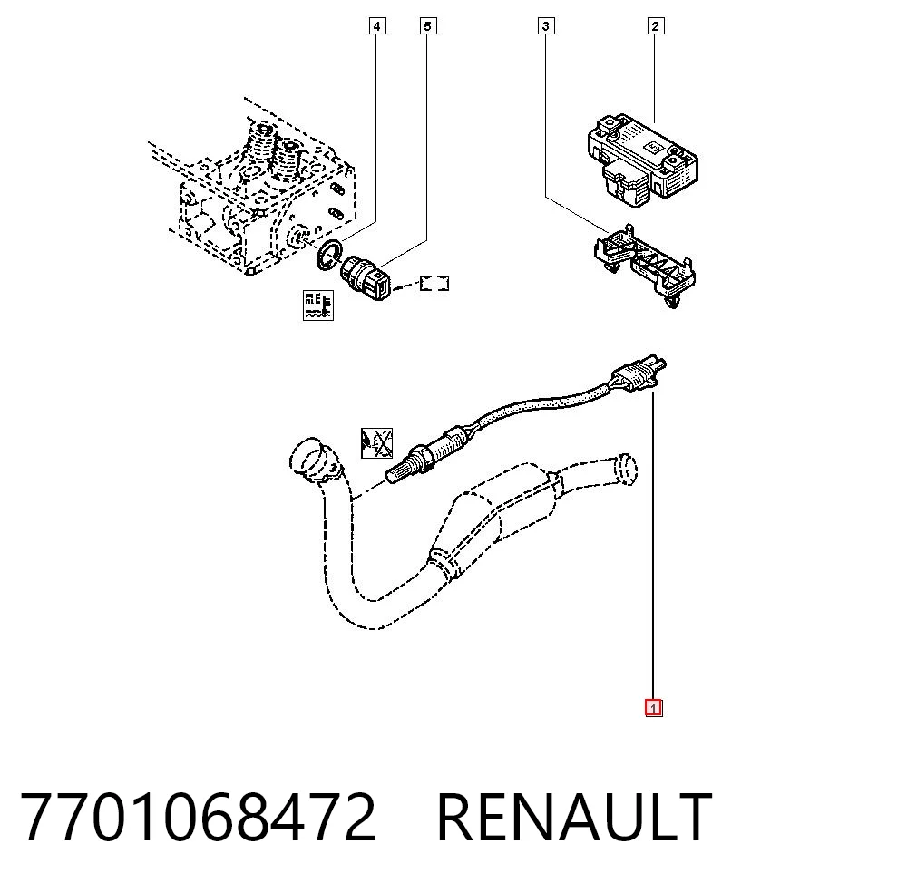 Лямбда датчик кисню Bosch 258002058 ціна, від 40.09 USD
