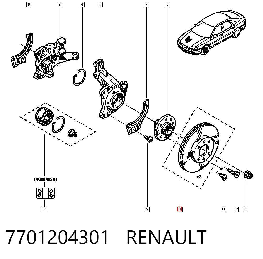Диск переднього гальма Brembo 09729220 ціна, від 36.41 USD