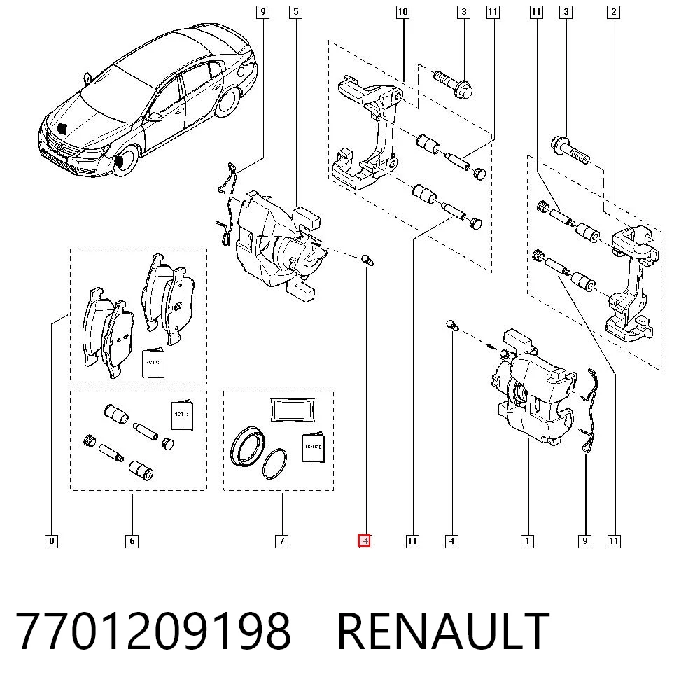 Штуцер прокачування супорту гальмівного, заднього 94535930 Opel