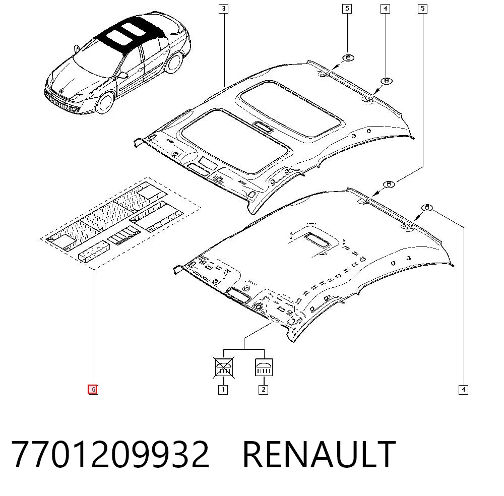 7701209932 Renault (RVI)