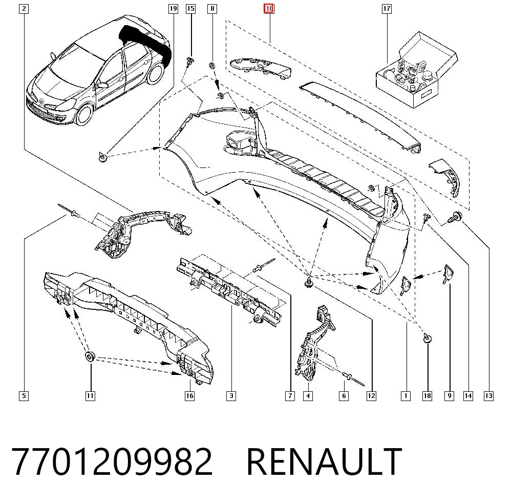 7701209982 Renault (RVI)