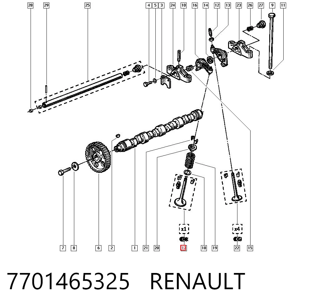 7701465325 Renault (RVI)