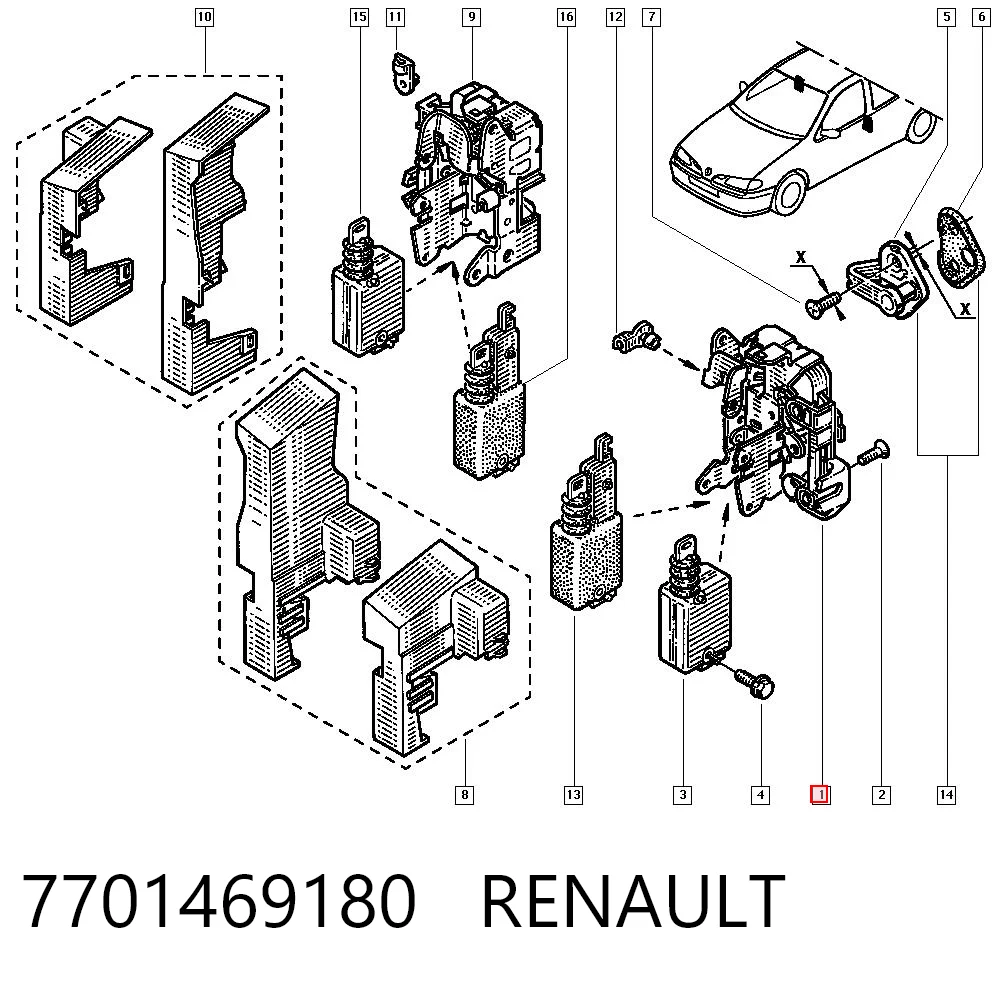 7701469180 Renault (RVI)