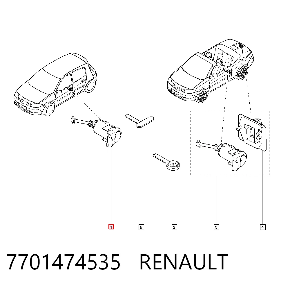 7701474535 Renault (RVI)