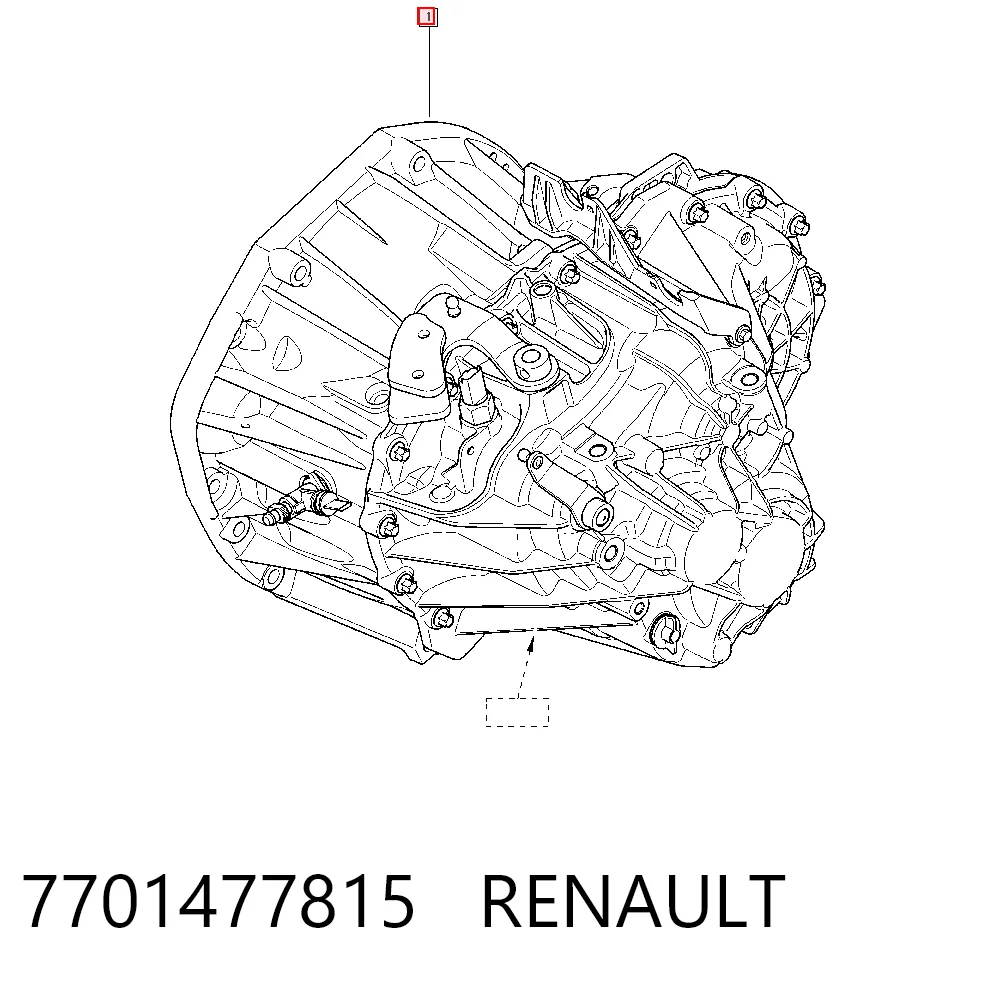 МКПП на Renault Laguna II KG0, KG1