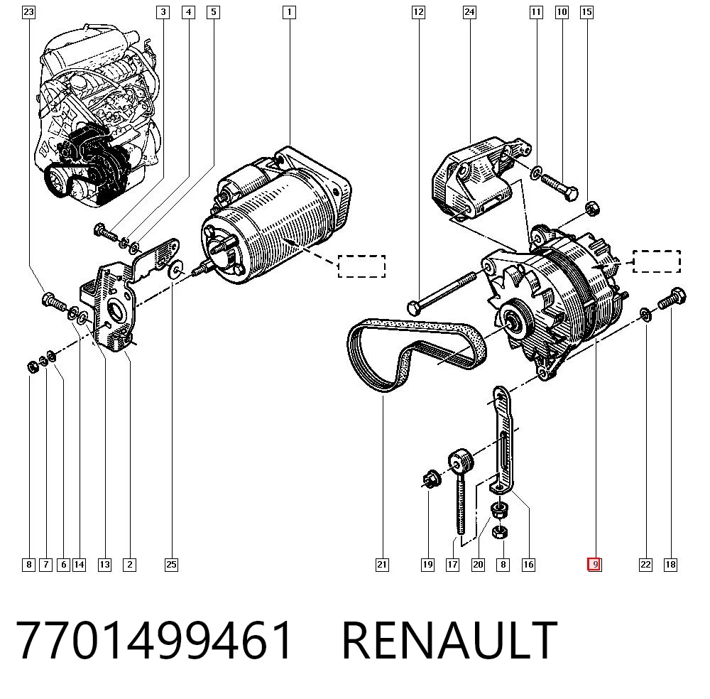 Генератор AS/Auto Storm CA557IR ціна, від 57.74 USD