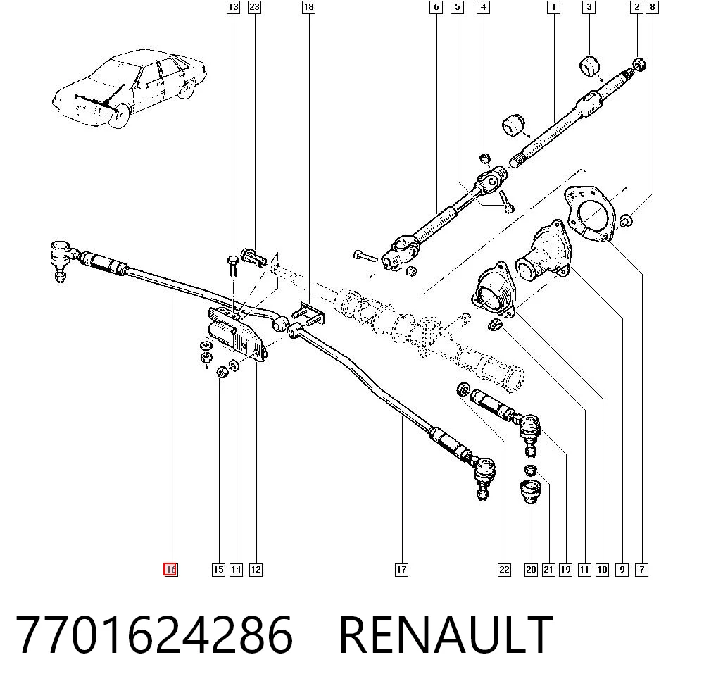 7701624286 Renault (RVI)