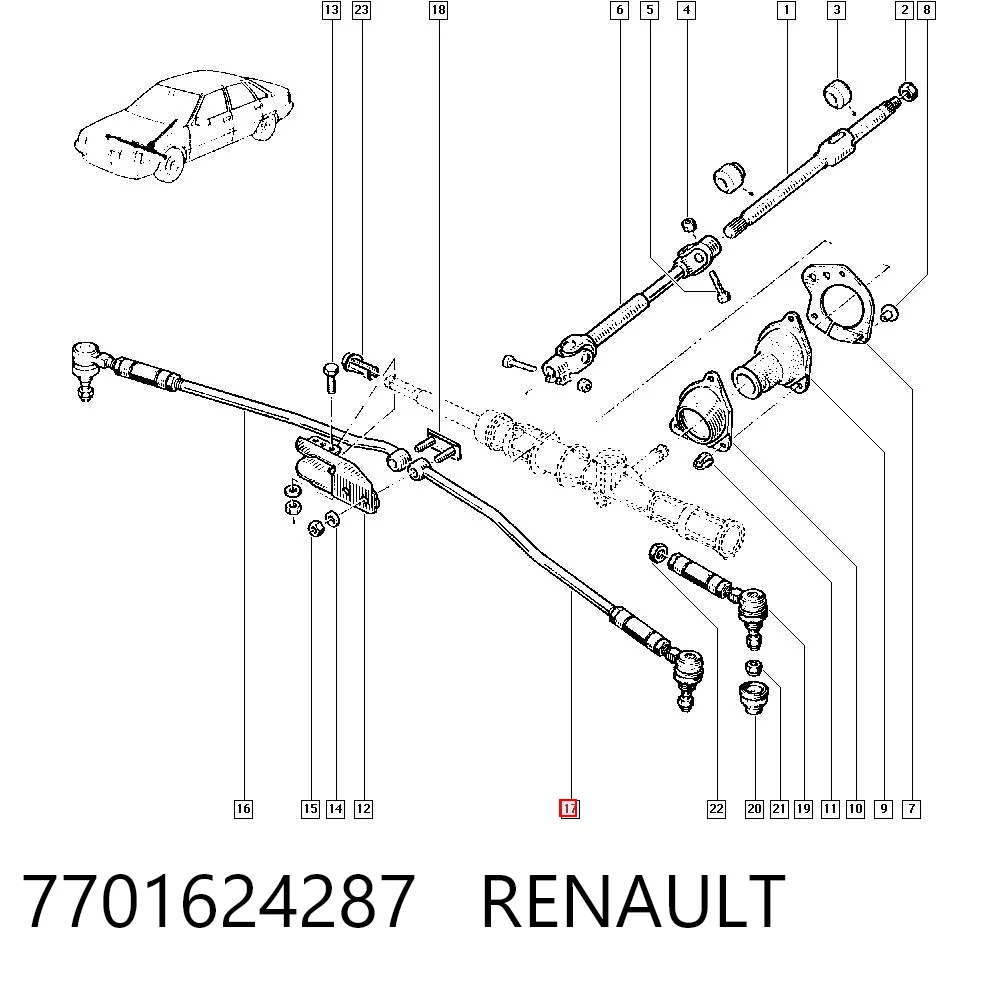 7701624287 Renault (RVI)