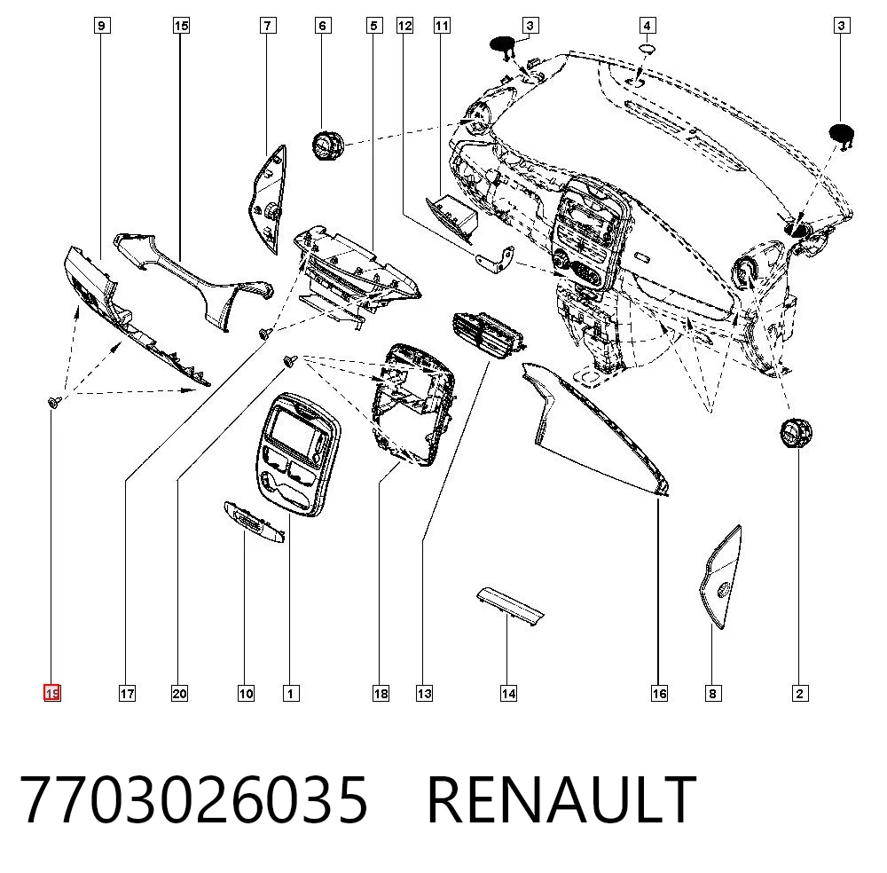 7703026035 Renault (RVI)